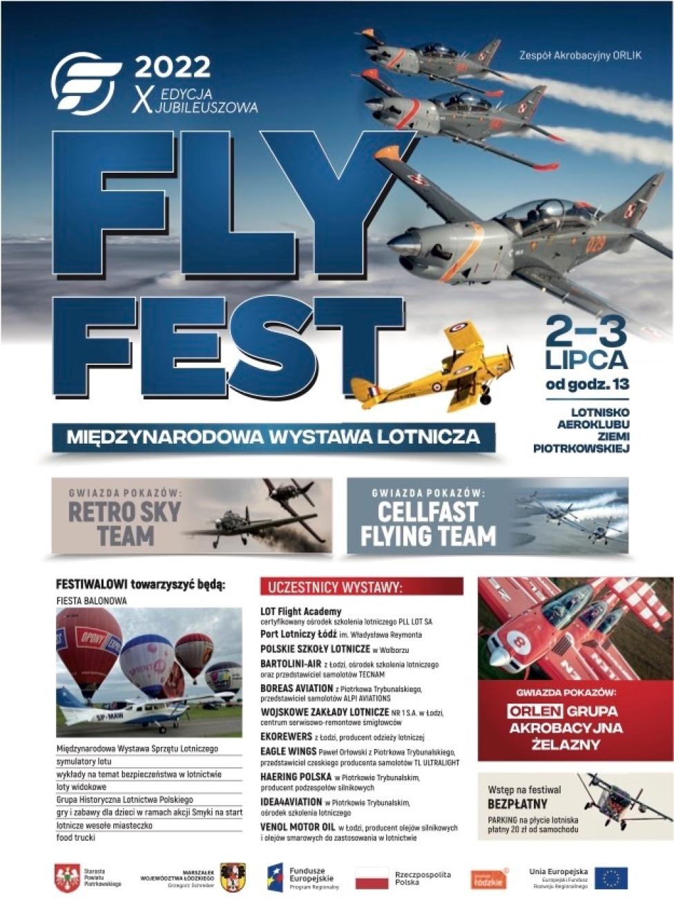 Festiwal lotniczy Fly Fest 2022 już w ten weekend dlapilota.pl